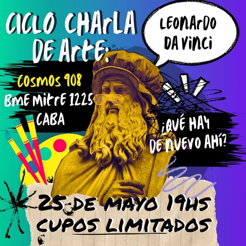 CICLO CHARLA DE ARTE – LEONARDO DAVINCI