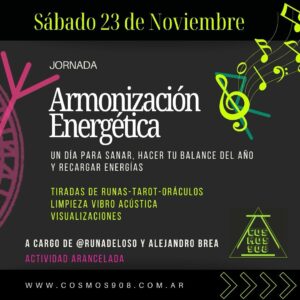 Jornada de Armonización Energética en Cosmos 908